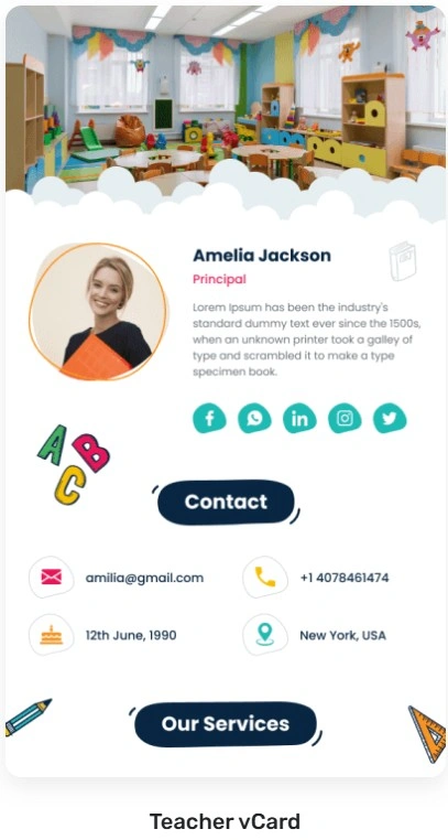 Digital business Card