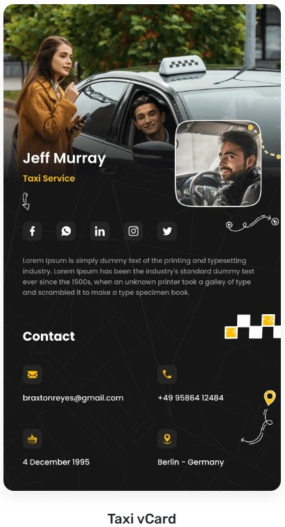 Digital business Card